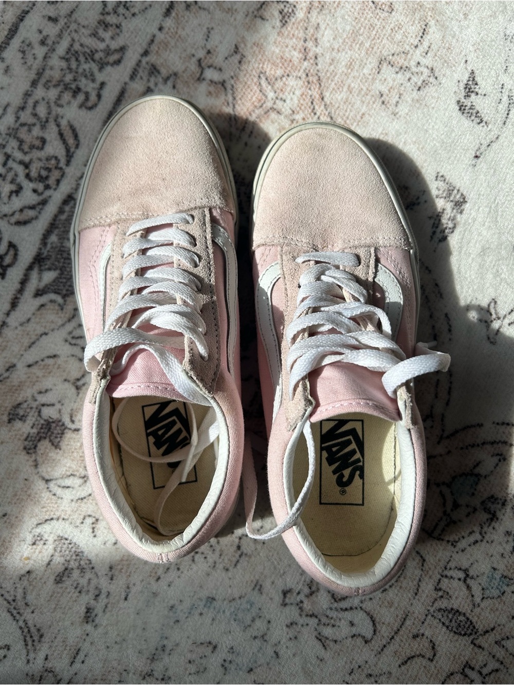 VANS - Classic Low-Top Pink Suede & Canvas Women's Sneaker